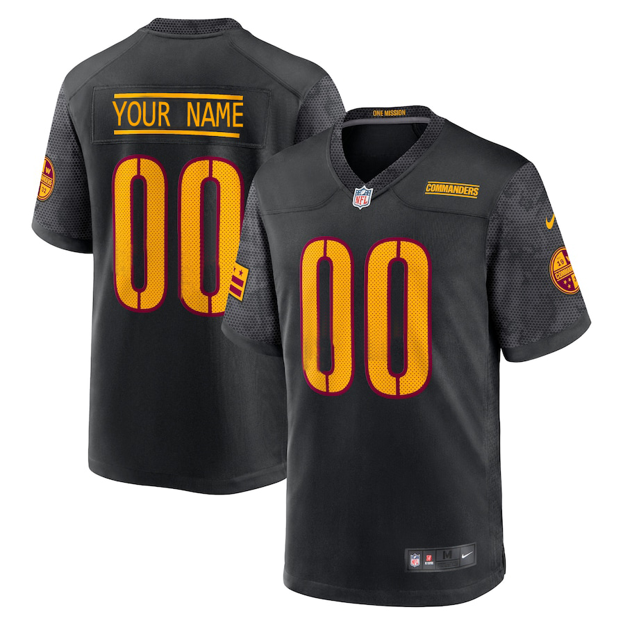 Custom Men Washington Commanders Chase Young Nike Black Alternate Game Player NFL Jersey->washington commanders->NFL Jersey